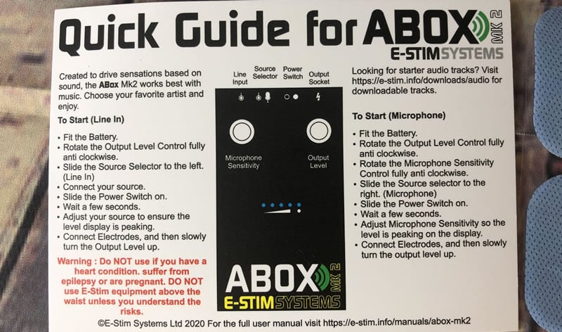 Image showing the quick start guide